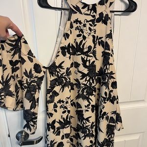 Off the shoulder boutique choker style dress